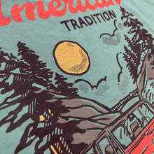 Load image into Gallery viewer, Ladies Ford Bronco American Tradition French Terry Hoodie - Seafoam Green
