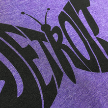 Load image into Gallery viewer, Ladies Relaxed V-neck Detroit Butterfly T-shirt - Triblend Orchid
