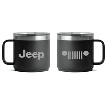 Load image into Gallery viewer, Camper Mug - Jeep Insulated - Black
