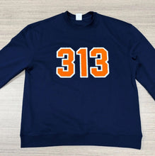 Load image into Gallery viewer, Crew Sweatshirt - Detroit Chenille 313
