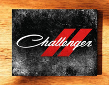 Load image into Gallery viewer, Metal Sign - Dodge Challenger Script
