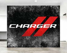 Load image into Gallery viewer, Metal Sign - Dodge Charger Text
