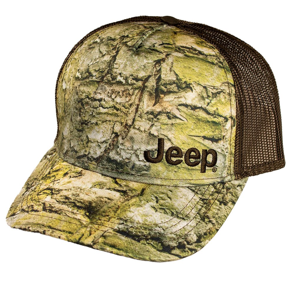 Hat - Jeep® Mossy Rock - Green-FINAL SALE – Detroit Can Company