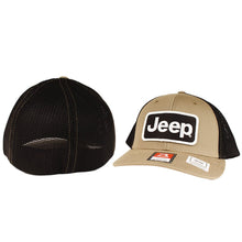 Load image into Gallery viewer, Hat - Jeep Richardson Olive/Black Patch Hat Flexfit
