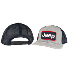 Load image into Gallery viewer, Hat - Jeep Patch Hat - Heather Grey/Navy
