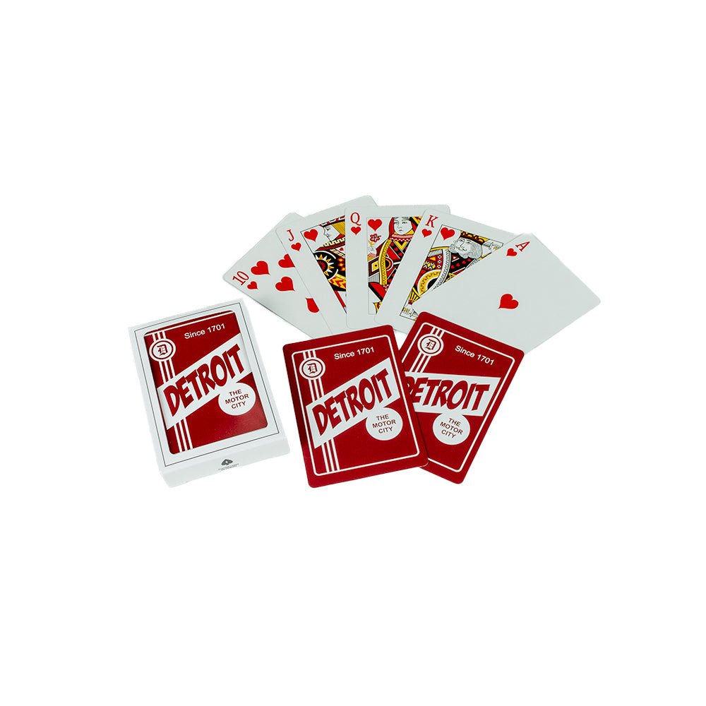 Playing Cards - Detroit Label – Detroit Can Company