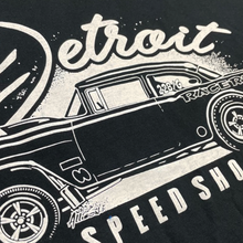 Load image into Gallery viewer, Mens Detroit Speed Shop Race Riot T-shirt (Black)
