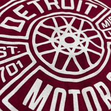 Load image into Gallery viewer, Mens Detroit Spokes 2 - Deep Heather Red
