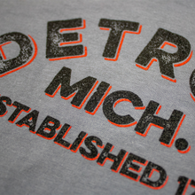 Load image into Gallery viewer, Youth - Detroit Arch T-shirt - Asphalt-FINAL SALE
