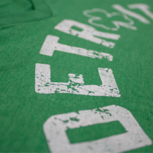 Load image into Gallery viewer, Ladies Detroit Bend St. Patrick&#39;s Day V-Neck - Heather Kelly Green
