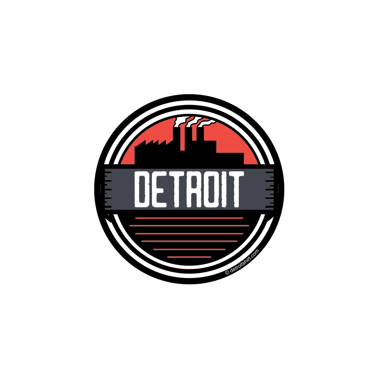 Sticker - Detroit Factory