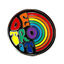 Load image into Gallery viewer, Enamel Pin - Detroit Rainbow
