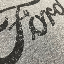 Load image into Gallery viewer, Hoodie - Mens Ford Distressed Text - Heather Grey
