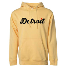 Load image into Gallery viewer, Detroit Thirsty Heart Hoodie Sweatshirt - Peach
