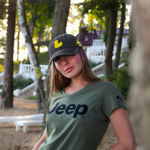 Load image into Gallery viewer, Hat - Jeep Chino Twill Ponytail with Chenille Duck Patch
