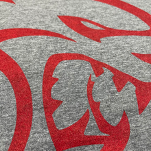 Load image into Gallery viewer, Mens Triblend Dodge SRT Hellcat Red Logo T-shirt (Grey)
