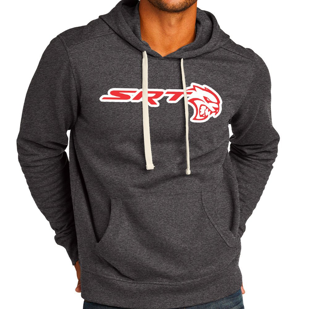 Dodge SRT Hellcat Hoodie Sweatshirt - Heather Charcoal-FINAL SALE
