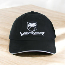 Load image into Gallery viewer, Hat - Dodge Viper Fangs - Black/White
