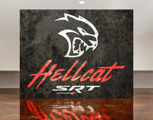Load image into Gallery viewer, Metal Sign - Dodge Hellcat
