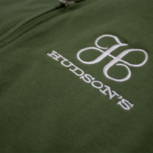 Load image into Gallery viewer, Hudson&#39;s Detroit Zip Fleece Jacket - Forest Green
