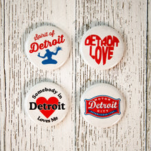 Load image into Gallery viewer, Button - Detroit Love - 4 button pack
