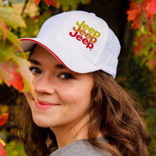 Load image into Gallery viewer, Hat - Jeep® Echo Sunrise - White
