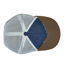 Load image into Gallery viewer, Hat - Jeep Explore The Outdoors - Heather Navy/Khaki/Brown
