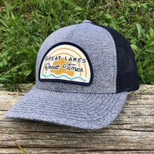Load image into Gallery viewer, Hat - Michigan Great Lakes Great Times Snapback - H. Navy/Navy
