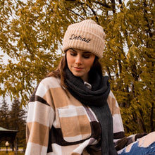 Load image into Gallery viewer, Hat - Detroit Thirsty Script Flip Chunky Knit - Multiple Colors
