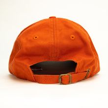 Load image into Gallery viewer, Hat - Orange Detroit Thirsty Script Unstructured
