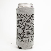Load image into Gallery viewer, Slim Can Coozie - Detroit Icons
