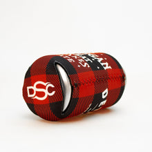 Load image into Gallery viewer, Coozie - Michigan Vintage Font Plaid
