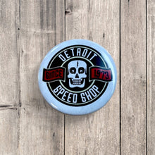 Load image into Gallery viewer, Button - Detroit Speed Shop Skull
