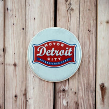Load image into Gallery viewer, Button - Detroit Buckle - White
