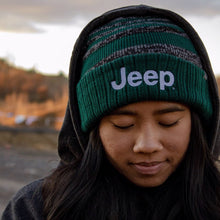 Load image into Gallery viewer, Hat - Jeep Flip Knit Echo - Forest/Black/Grey
