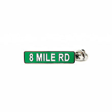 Load image into Gallery viewer, Enamel Pin - Detroit 8 Mile Road Street Sign
