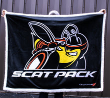 Load image into Gallery viewer, Dodge Scat Pack Sherpa Blanket
