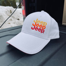 Load image into Gallery viewer, Hat - Jeep® Echo Sunrise - White

