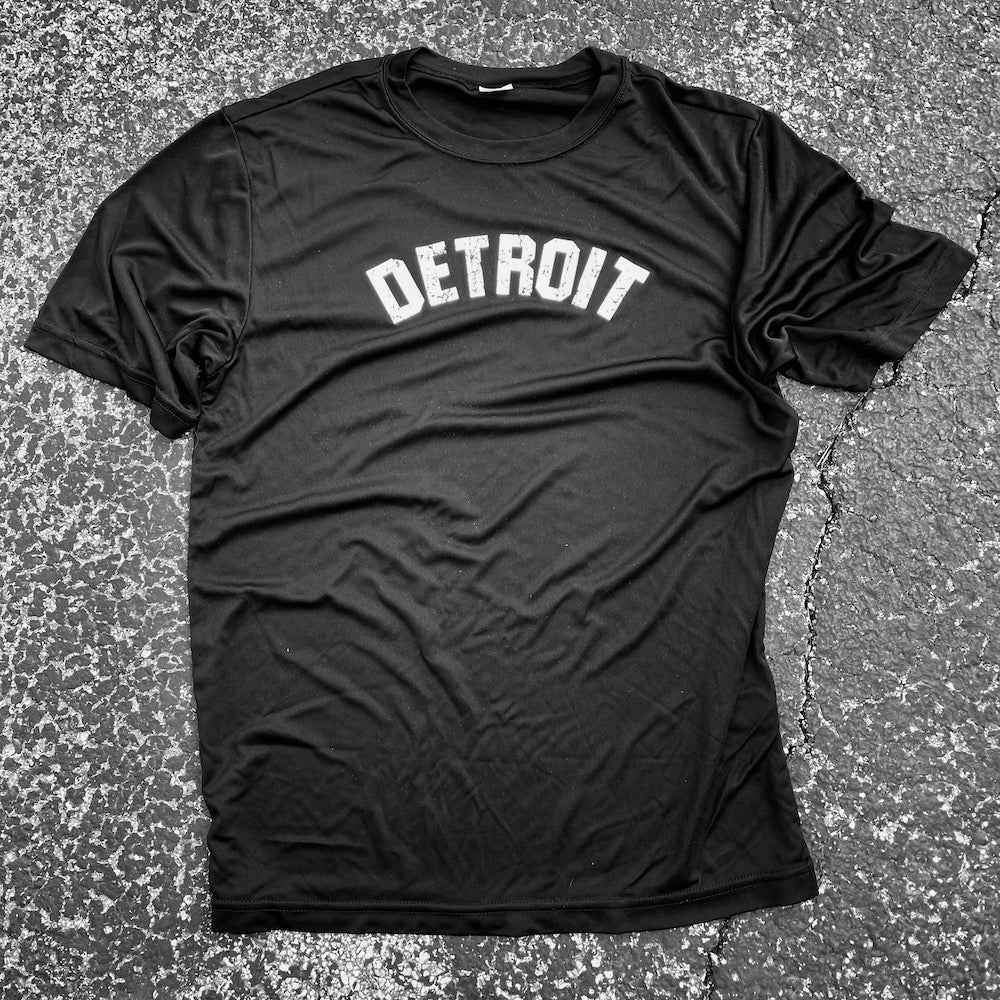 Mens Detroit Bend Performance T-shirt (Black)-FINAL SALE