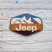 Load image into Gallery viewer, Sticker - Jeep® Mountain Hex- Khaki
