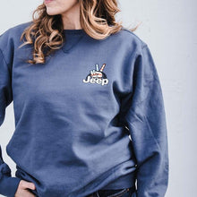 Load image into Gallery viewer, Mens/Unisex Jeep® Wave Crew Sweatshirt
