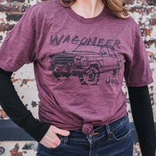 Load image into Gallery viewer, Mens Jeep® Wagoneer - LDD Series - Triblend Burgundy T-Shirt
