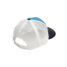 Load image into Gallery viewer, Hat - Michigan Shield Columbia Blue/Navy/White Richardson Snapback
