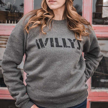Load image into Gallery viewer, Mens Jeep® Willys Crew Sweatshirt - Heather Charcoal
