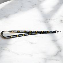 Load image into Gallery viewer, Lanyard - Jeep Duck - Black
