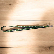 Load image into Gallery viewer, Lanyard - Jeep Green with Black Boarder

