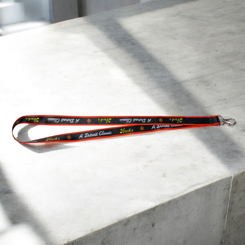 Lanyard - Strohs - A Detroit Classic