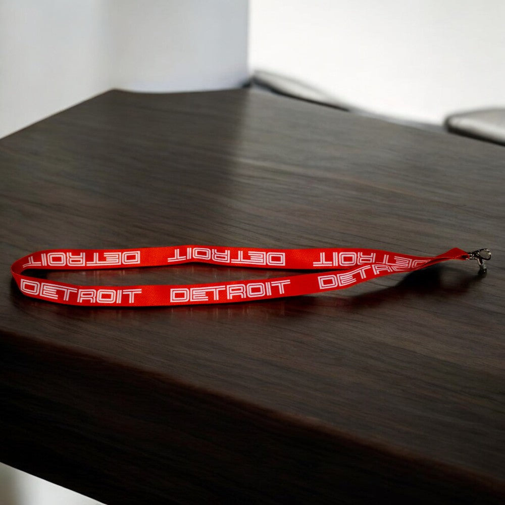 Lanyard - Detroit GT - Red