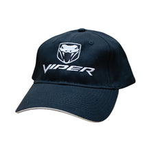 Load image into Gallery viewer, Hat - Dodge Viper Fangs - Black/White
