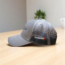 Load image into Gallery viewer, Hat - Dodge SRT Gravel SnapBack Trucker - Black/Grey/White
